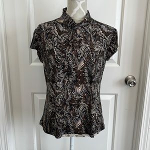 Melanie Lynne mock turtleneck top